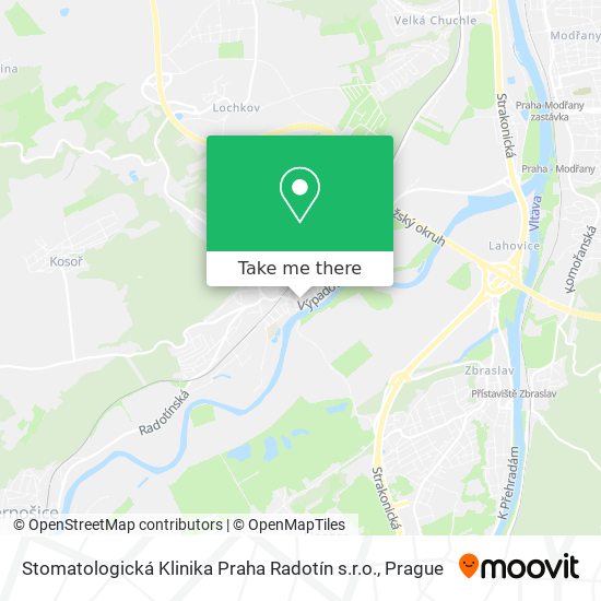 Stomatologická Klinika Praha Radotín s.r.o. map