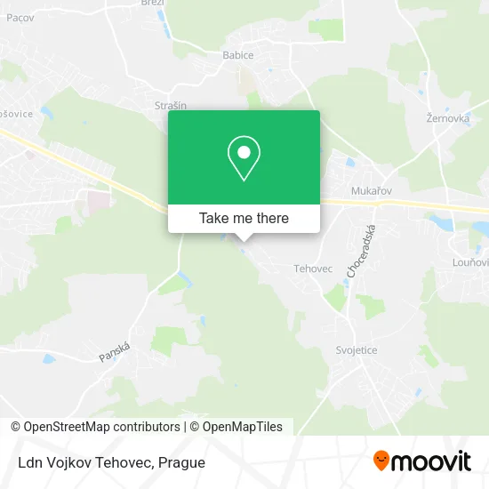 Карта Ldn Vojkov Tehovec