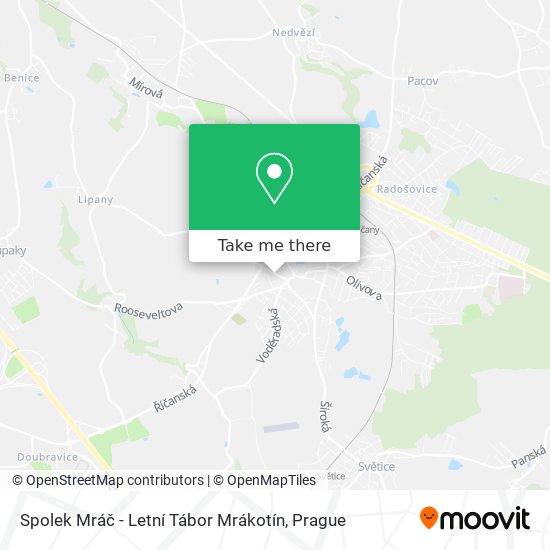 Spolek Mráč - Letní Tábor Mrákotín map