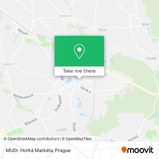 MUDr. Horká Markéta map