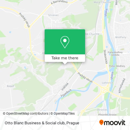 Otto Blanc Business & Social club map