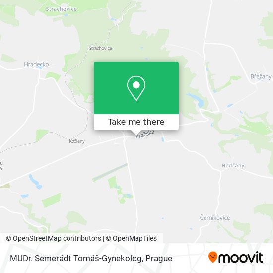 MUDr. Semerádt Tomáš-Gynekolog map