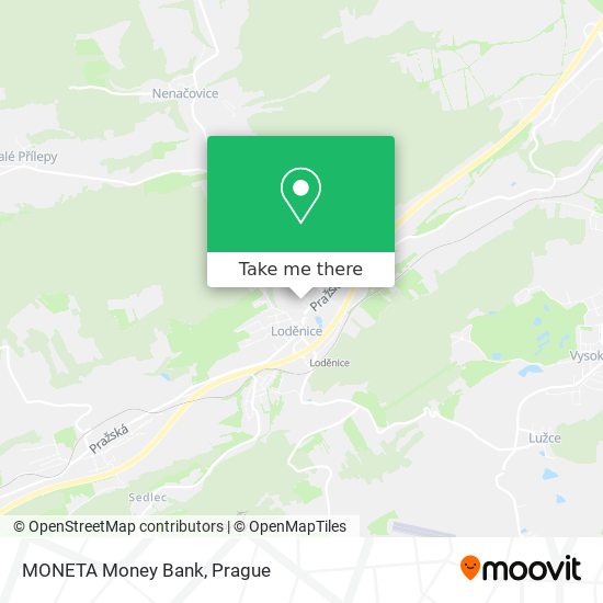 MONETA Money Bank map