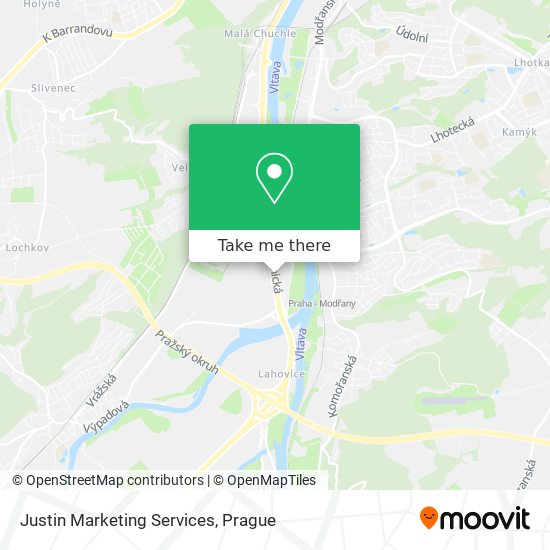 Карта Justin Marketing Services