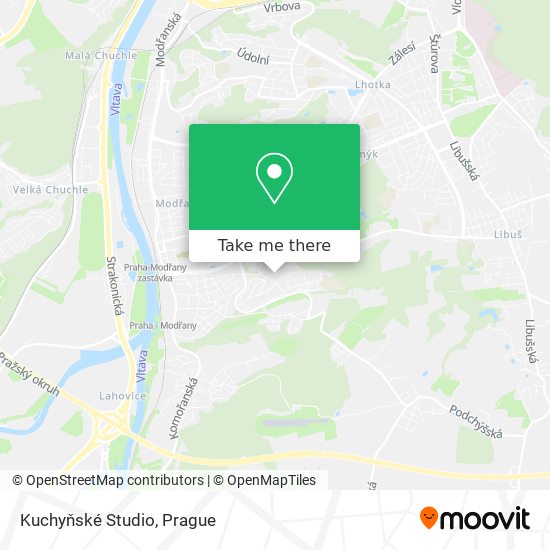 Kuchyňské Studio map