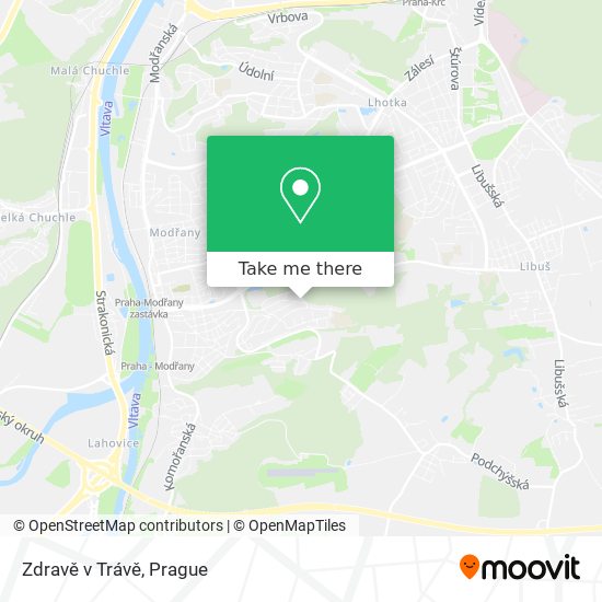 Zdravě v Trávě map