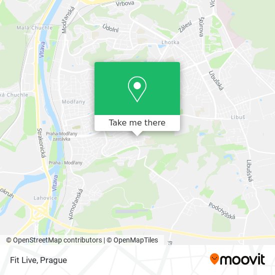 Fit Live map