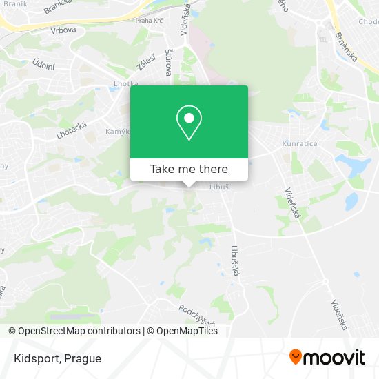 Kidsport map