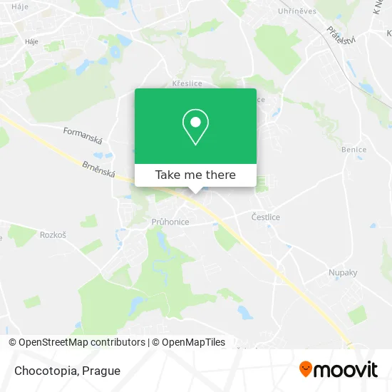Карта Chocotopia