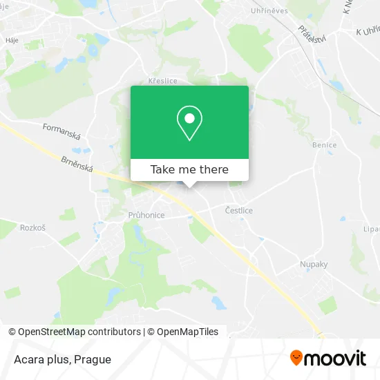 Карта Acara plus