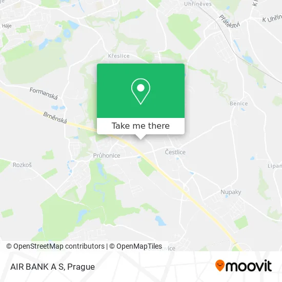 Карта AIR BANK A S