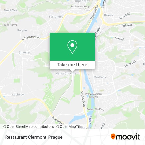 Restaurant Clermont map