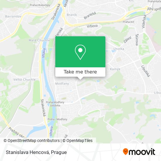 Stanislava Hencová map