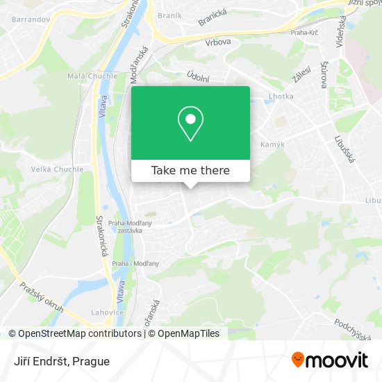 Jiří Endršt map
