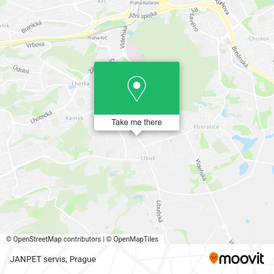 Карта JANPET servis