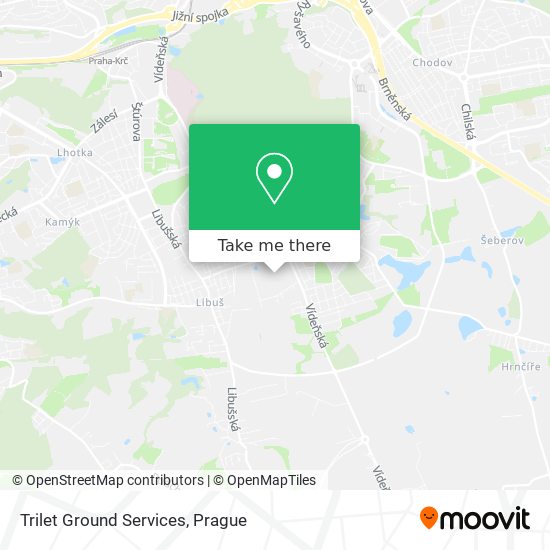 Trilet Ground Services map