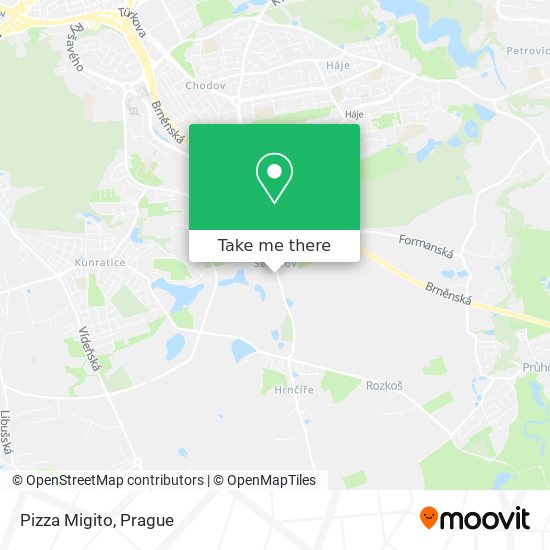 Карта Pizza Migito