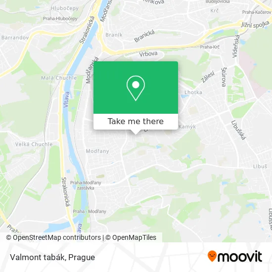 Карта Valmont tabák