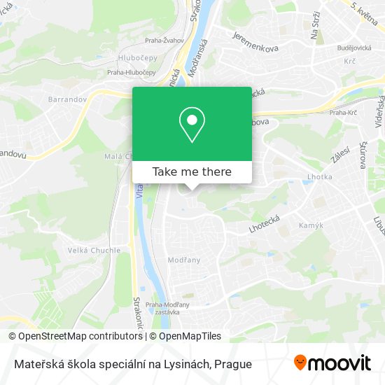 Mateřská škola speciální na Lysinách map