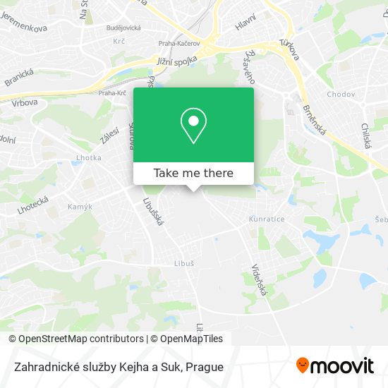 Zahradnické služby Kejha a Suk map