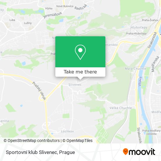 Sportovní klub Slivenec map