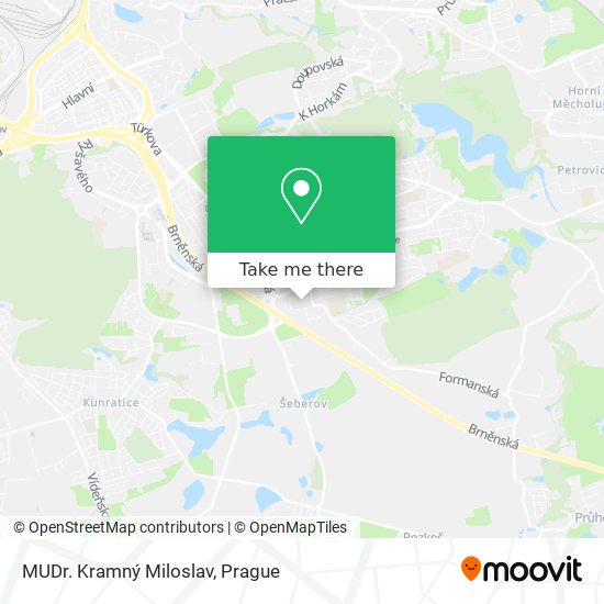 MUDr. Kramný Miloslav map
