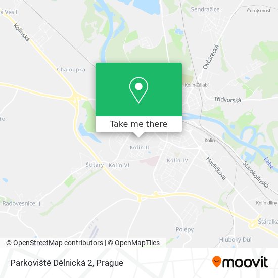 Parkoviště Dělnická 2 map