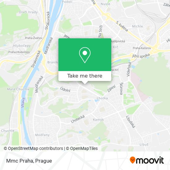 Mmc Praha map