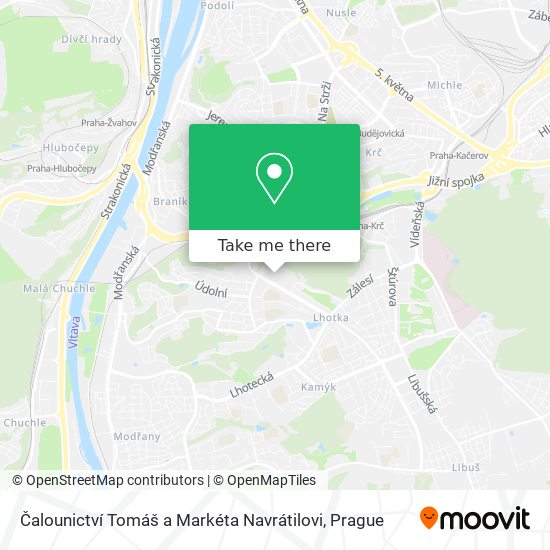 Čalounictví Tomáš a Markéta Navrátilovi map