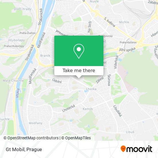 Gt Mobil map