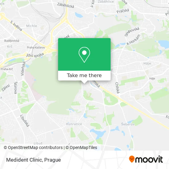 Карта Medident Clinic