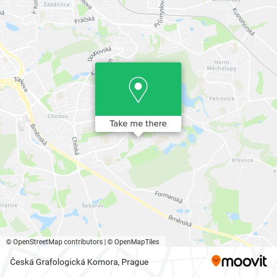 Česká Grafologická Komora map