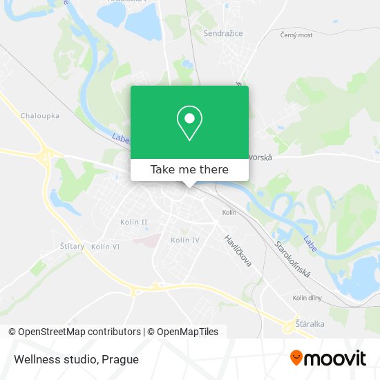 Wellness studio map