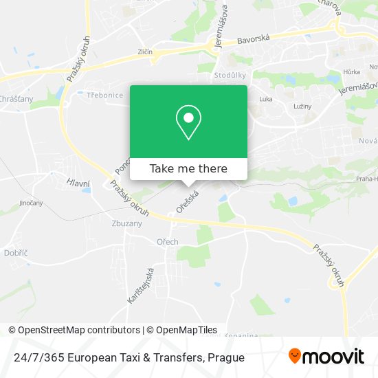 Карта 24 / 7/365 European Taxi & Transfers