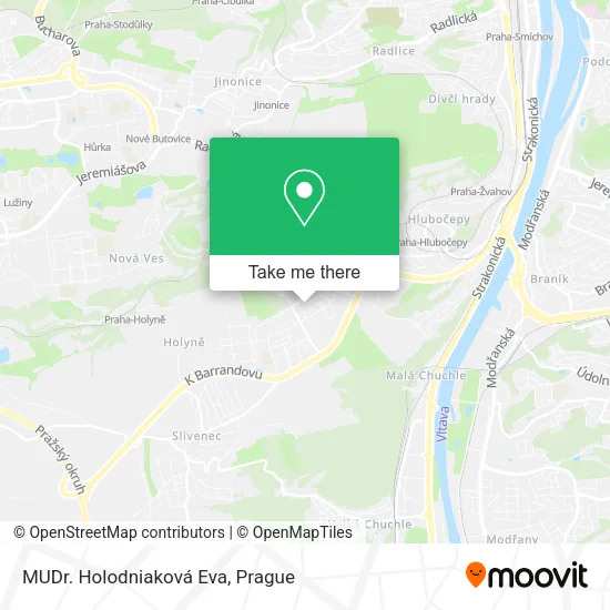 Карта MUDr. Holodniaková Eva