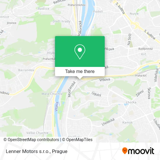 Карта Lenner Motors s.r.o.