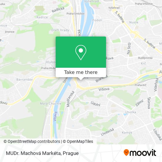MUDr. Machová Markéta map