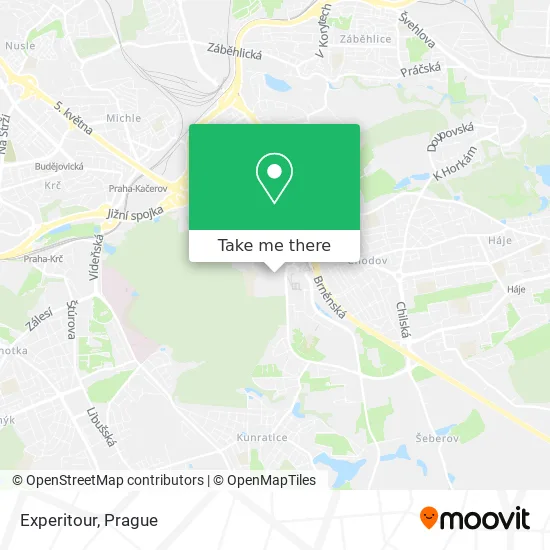 Карта Experitour