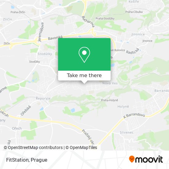 FitStation map