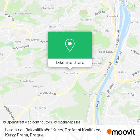 Ivex, s.r.o., Rekvalifikační Kurzy, Profesní Kvalifikce, Kurzy Praha map