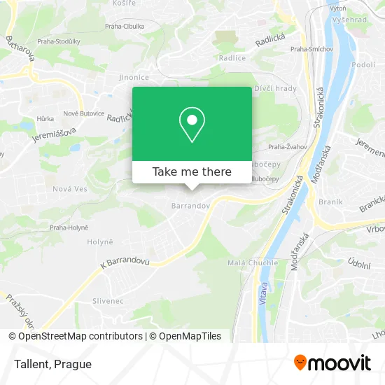 Tallent map