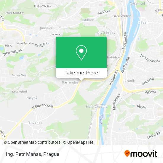 Карта Ing. Petr Maňas