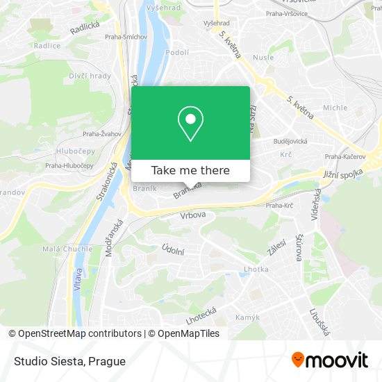 Studio Siesta map