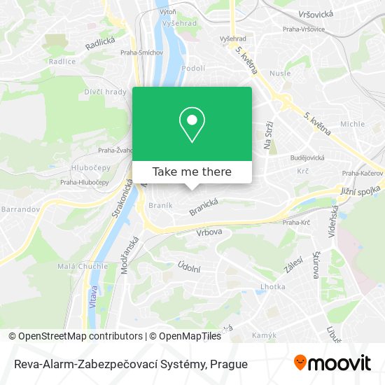 Reva-Alarm-Zabezpečovací Systémy map