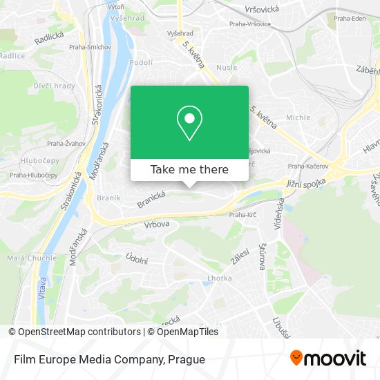 Карта Film Europe Media Company