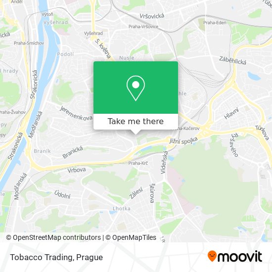 Tobacco Trading map