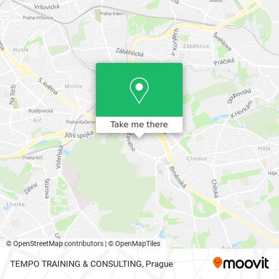 TEMPO TRAINING & CONSULTING map