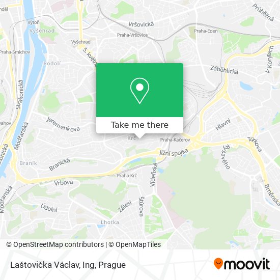 Laštovička Václav, Ing map