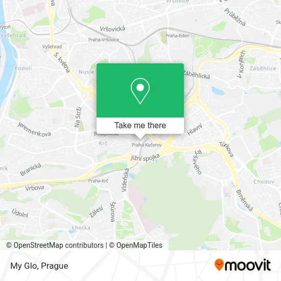 My Glo map