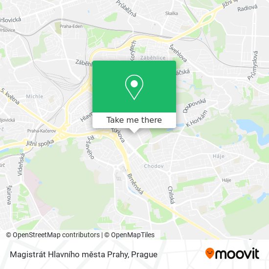 Magistrát Hlavního města Prahy map